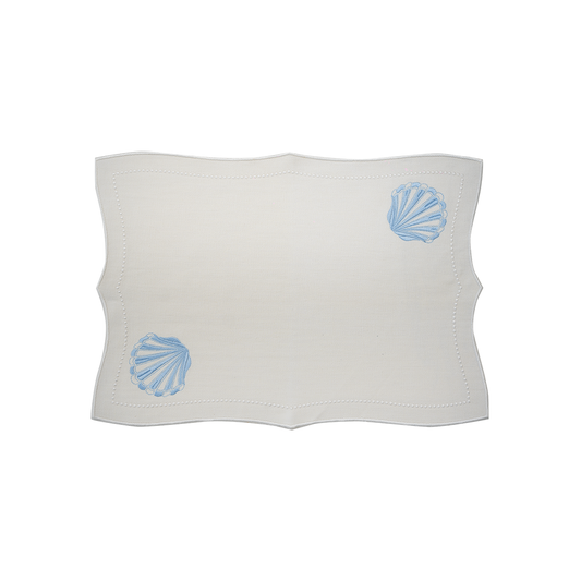 İSTİRİDYE NAKIŞLI  BEYAZ KETEN AMERİKAN SERVİS