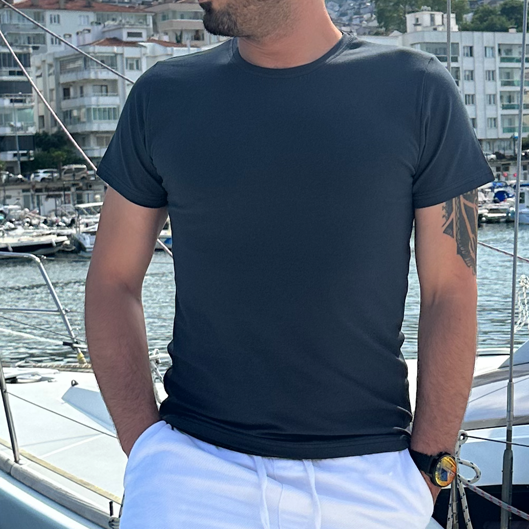 MARİN BİSİKLET YAKA TİŞÖRT