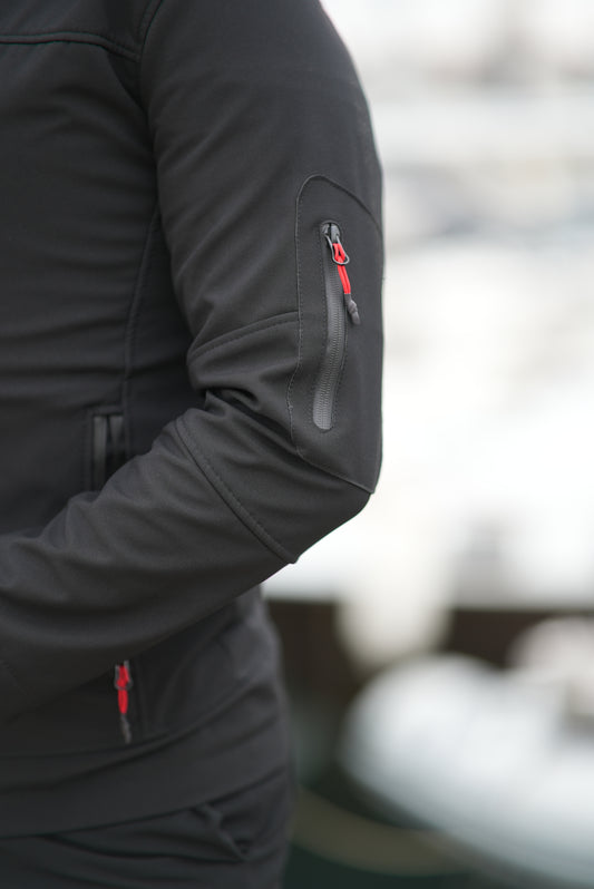 MONT SOFTSHELL SİYAH