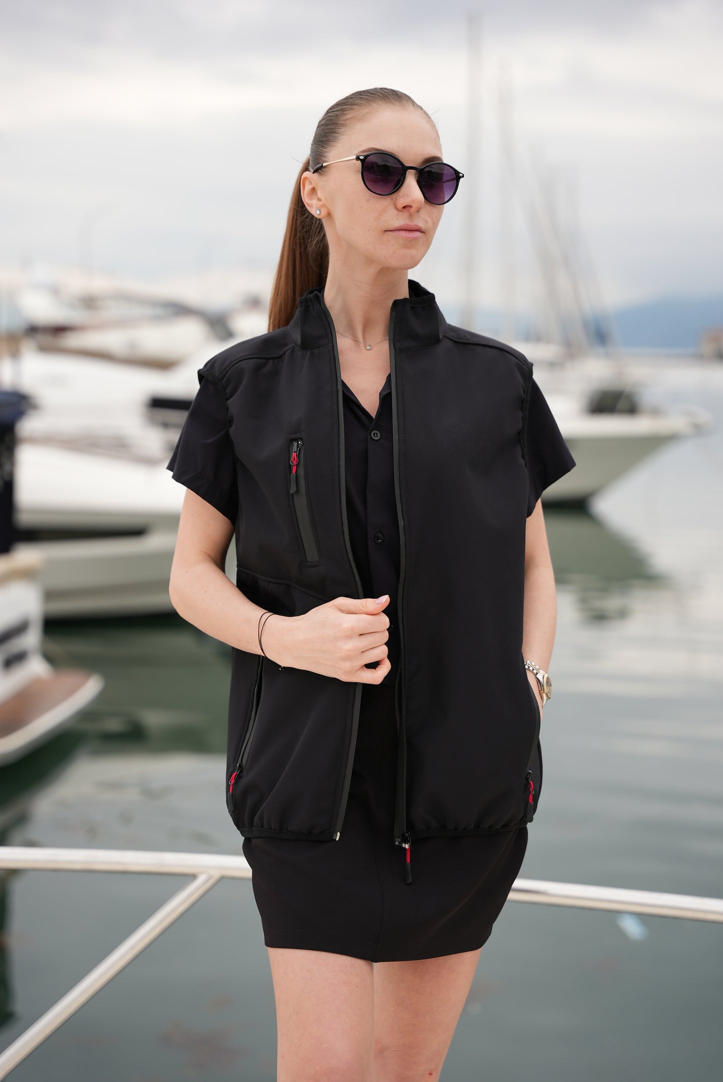 YELEK SOFTSHELL SİYAH