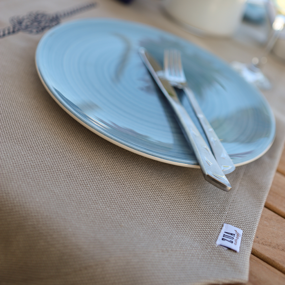 HALAT DESEN NAKIŞLI GRİ RUNNER