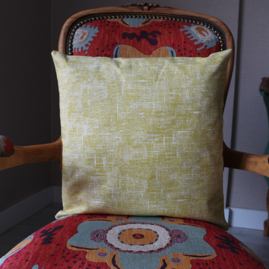 SARI DESEN BASKILI KIRLENT KILIFI