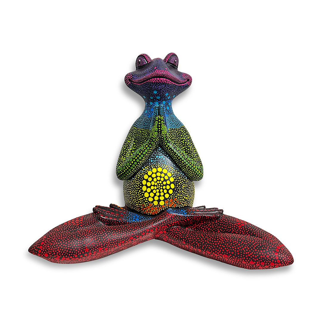 YOGA NAMASTE KURBAĞA BİBLO