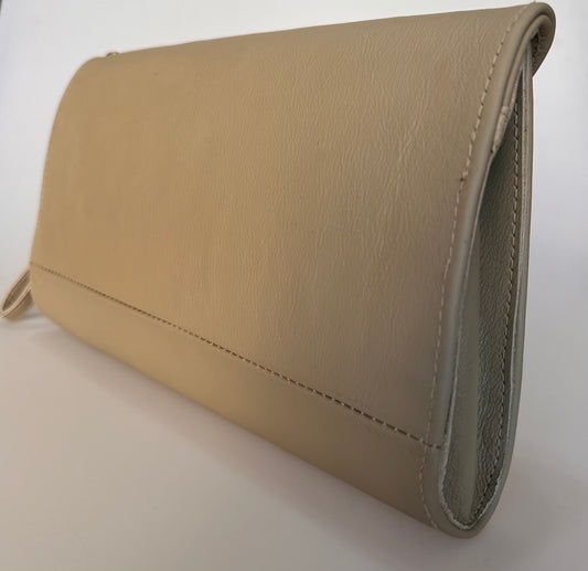 RETRO GÜDERİ VİZON CLUTCH ÇANTA