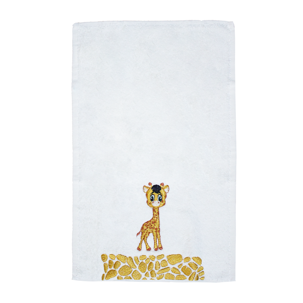ZÜRAFA NAKIŞLI BEBEK & ÇOCUK HAVLUSU