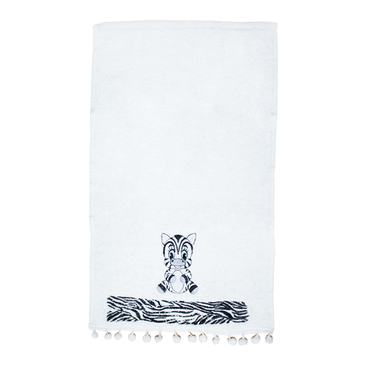 ZEBRA NAKIŞLI BEBEK & ÇOCUK HAVLUSU