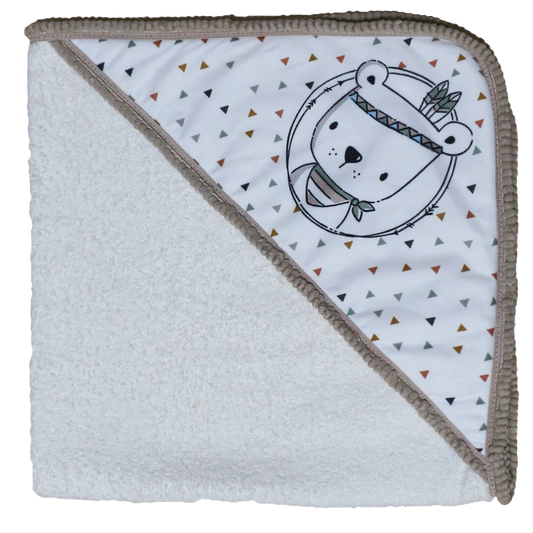 TEDY YENİDOĞAN BEBEK BANYO HAVLUSU