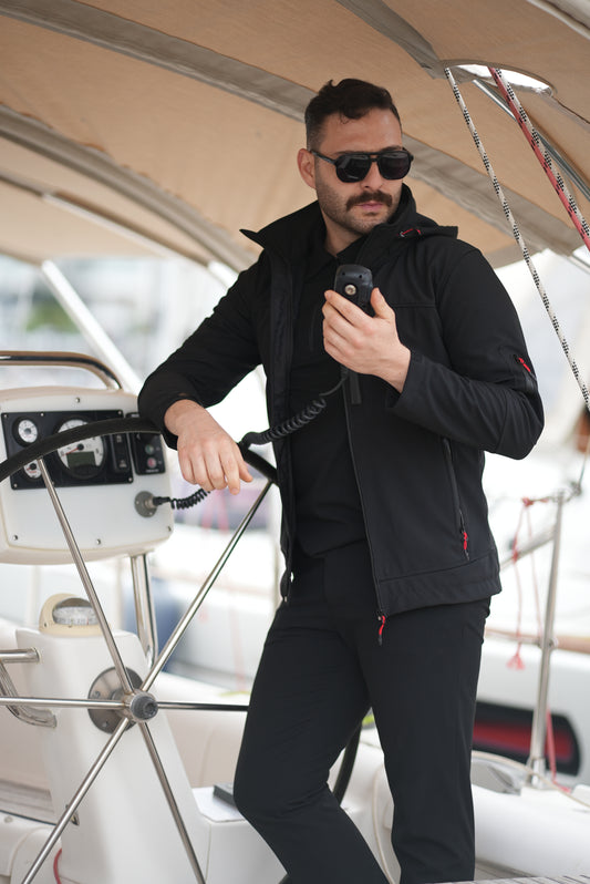MONT SOFTSHELL SİYAH