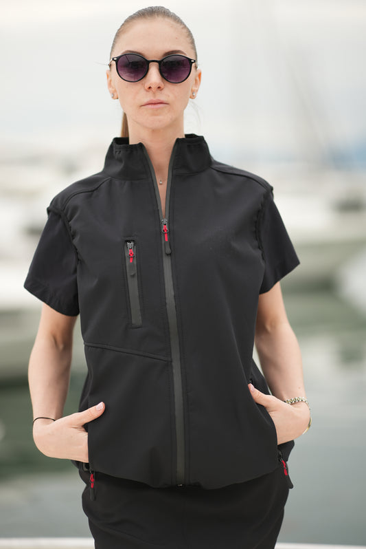 YELEK SOFTSHELL SİYAH