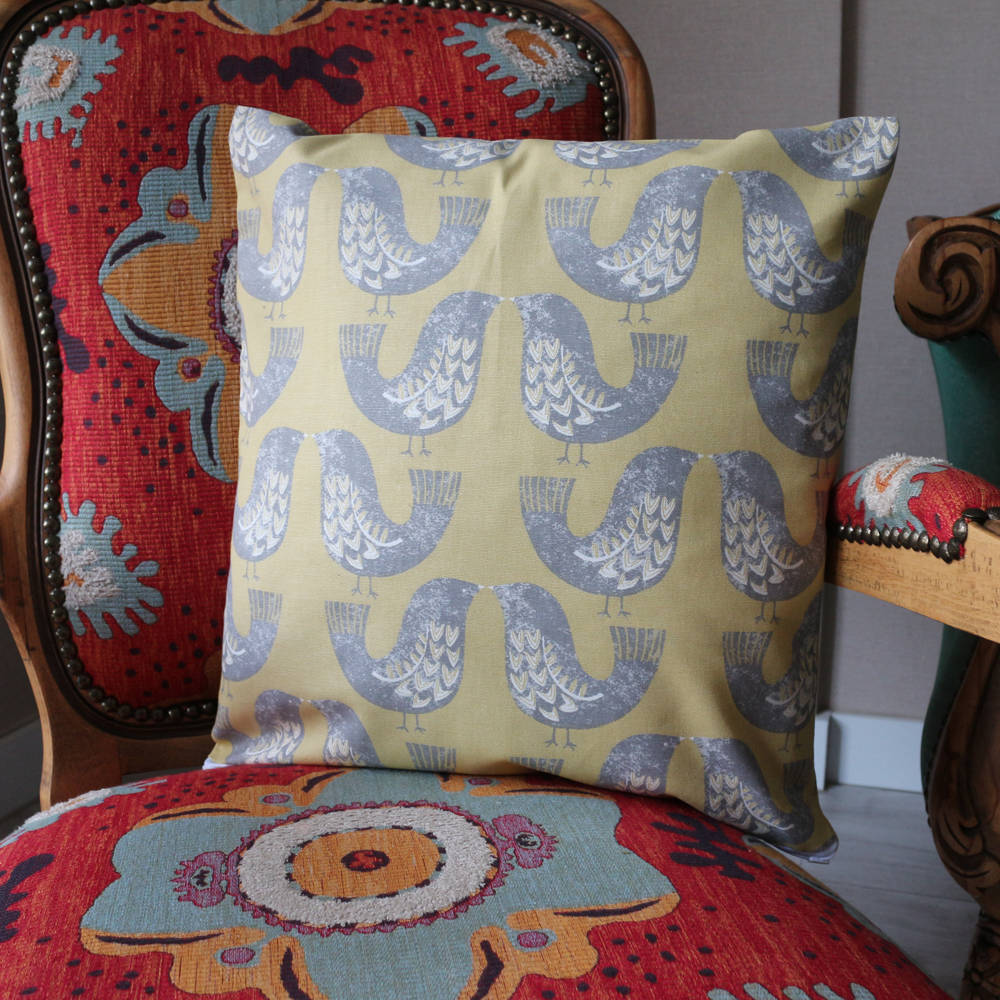 KUŞ DESENLİ KIRLENT KILIFI