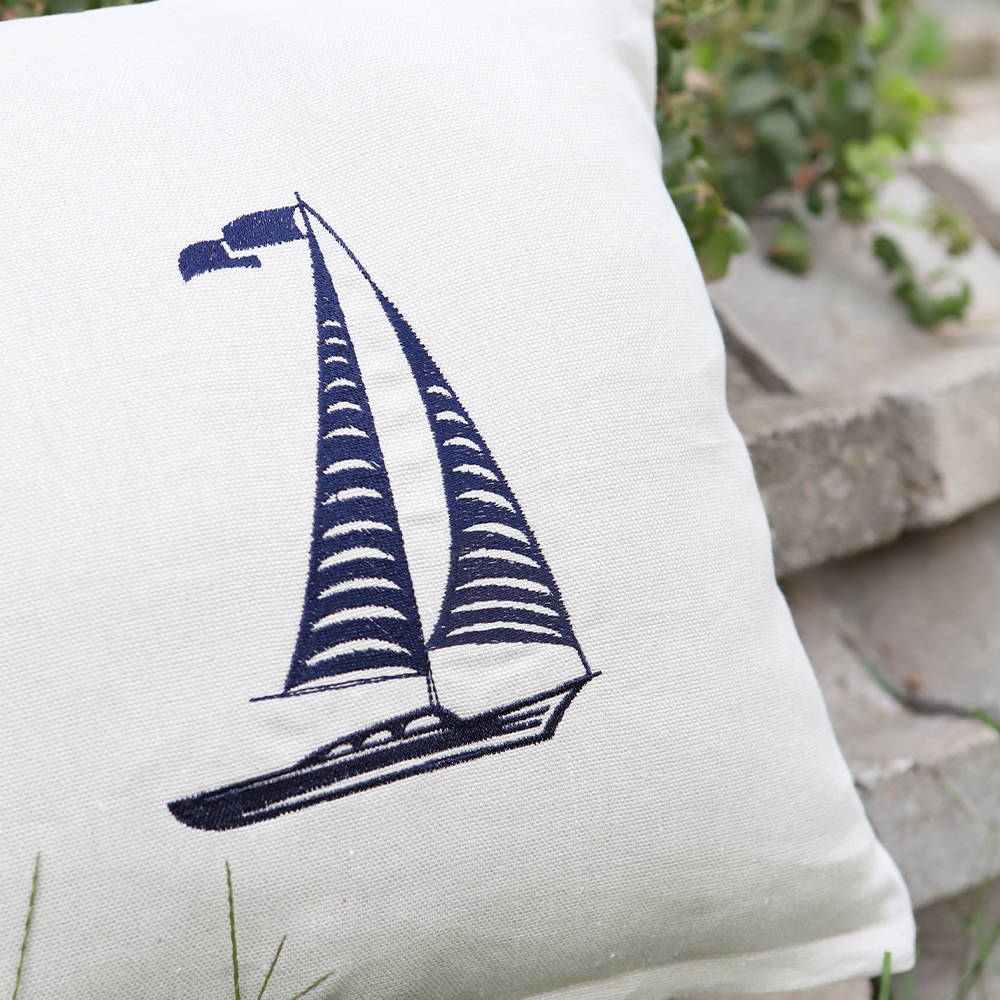 YELKEN NAKIŞLI KIRLENT KILIFI